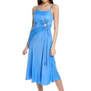 FARM Rio Cutout Slip Dress